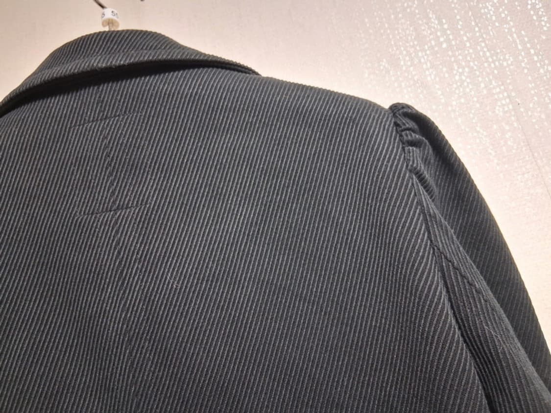 LIMI feu 리미 푸 데님쟈켓 S 퍼프소매 두꺼운 데님 골지텍스처  상품이미지7