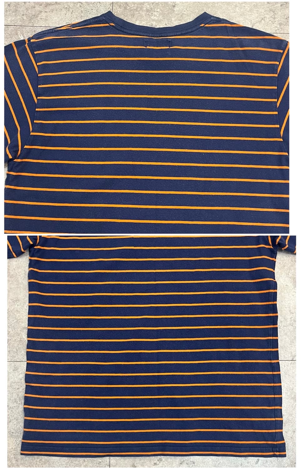 폴로 랄프로렌 스트라이프 반팔티 네이비 L #csz4132 상품이미지8