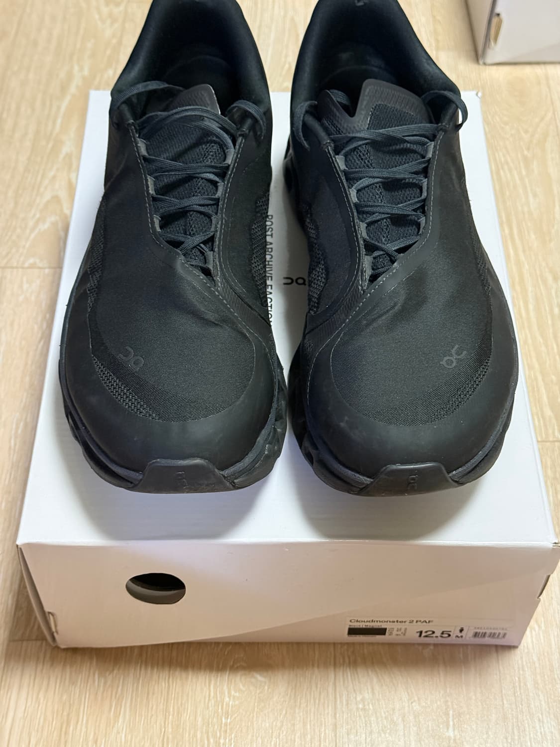 파프 온 클라우드 몬스터2 블랙 12.5 (305사이즈) 상품이미지6