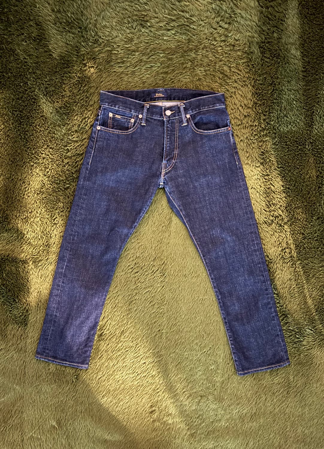 [28X30] 폴로 랄프로렌 재팬 릴리즈 워시드 데님 딥 인디고 상품이미지1