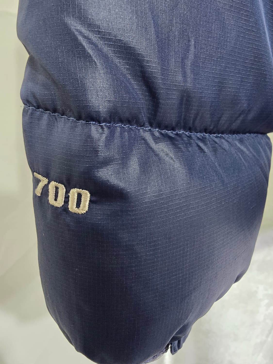 노스페이스 눕시 패딩 블루/블랙 (1560) 상품이미지5