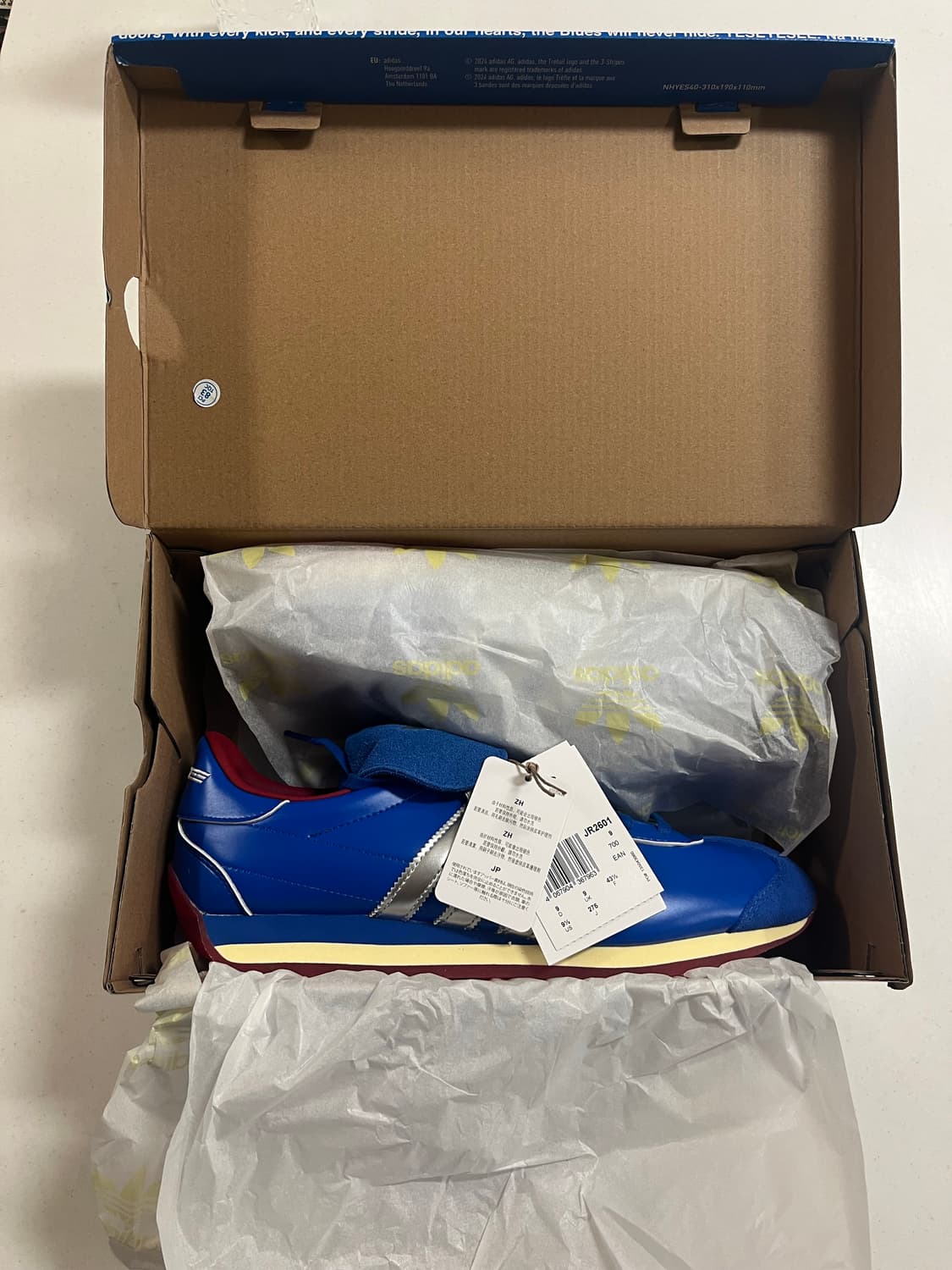 [275] 아디다스 x 예스아이씨 컨트리 OG 블루 매트 실버 상품이미지2