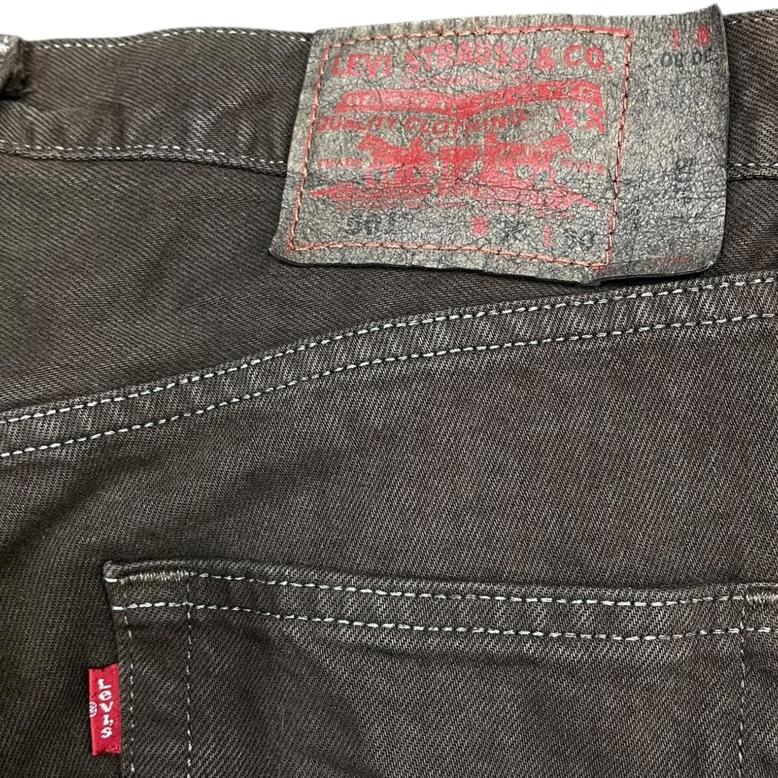 00s 리바이스 501 브라운 상품이미지3