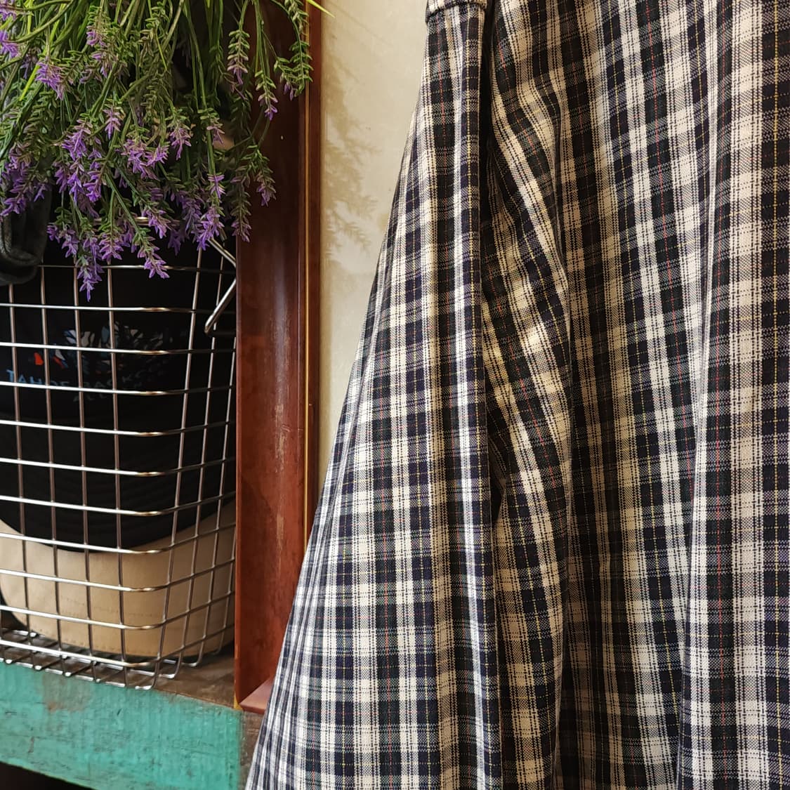 90s 폴로 빅셔츠 체크셔츠 아메리칸 옥스포드 XL 상품이미지6