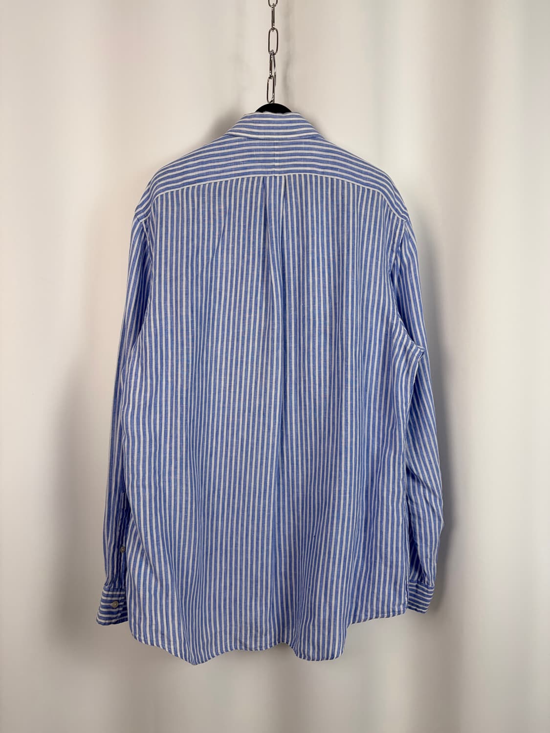 a395) 폴로랄프로렌 포니 스트라이프 린넨 셔츠 상품이미지4