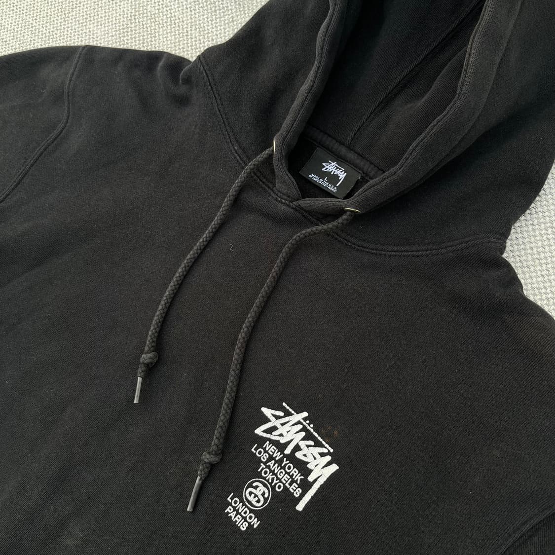 Stussy World Tour Hoodie 상품이미지4