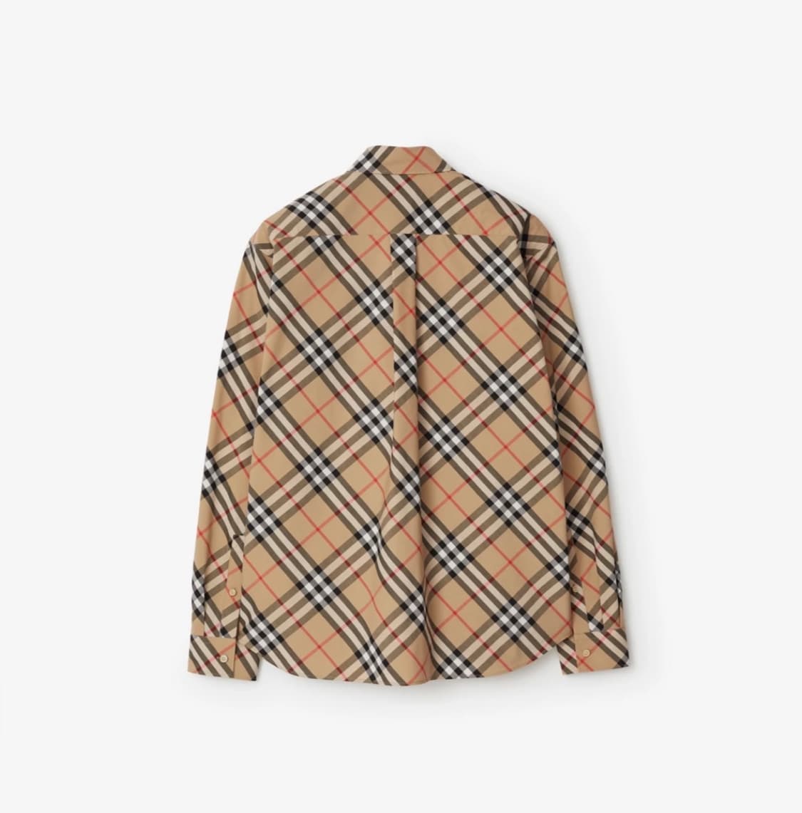 25SS 다니엘리 사선 체크 코튼 셔츠 M  상품이미지5