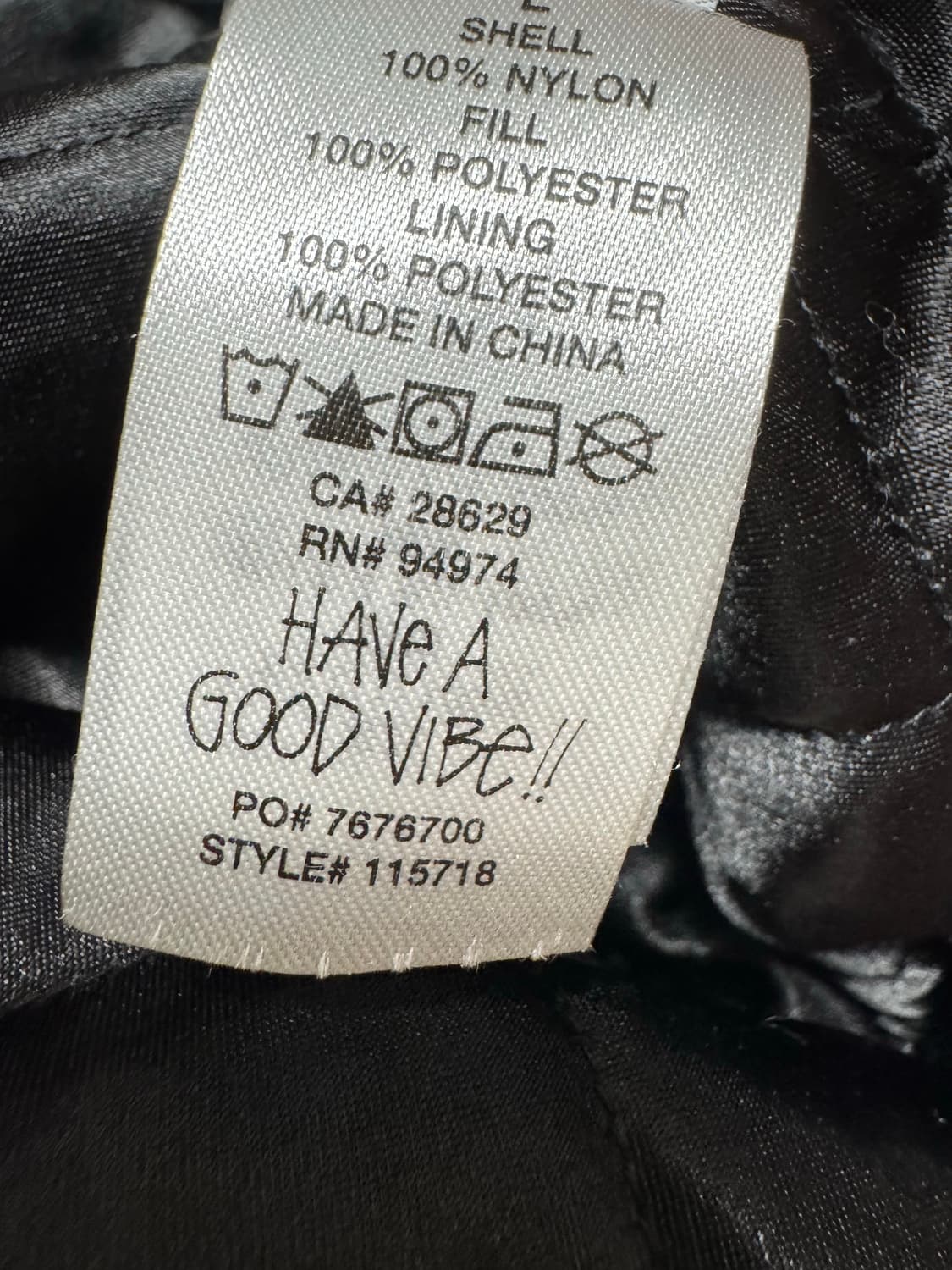 스투시 시퀸 사틴 자켓 블랙 상품이미지7