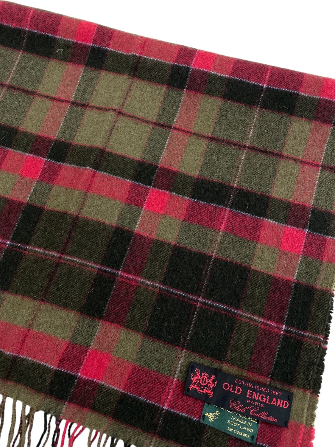 Old England 캐시미어 울 머플러 상품이미지6