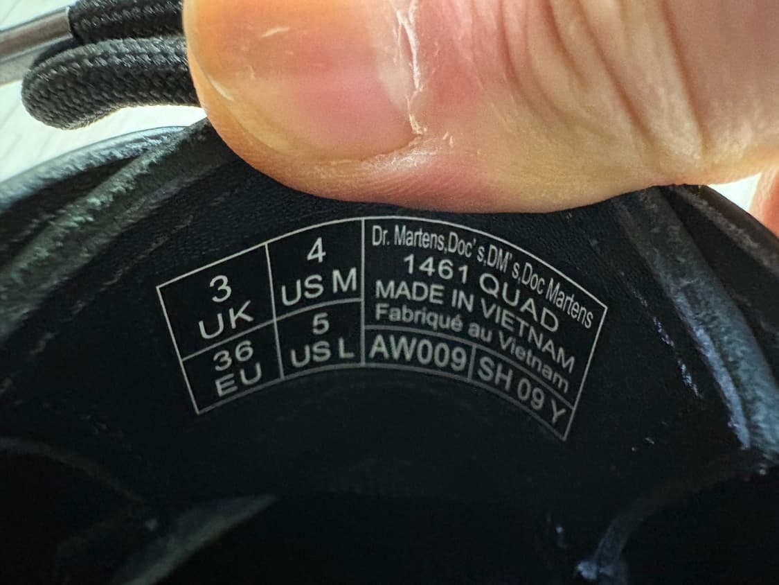 닥터마틴 1461 3홀 쿼드 220 상품이미지7