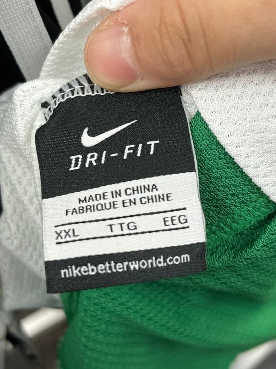 NIKE 드라이핏 메쉬 리버시블 하프팬츠 화이트그린 XXL 상품이미지6