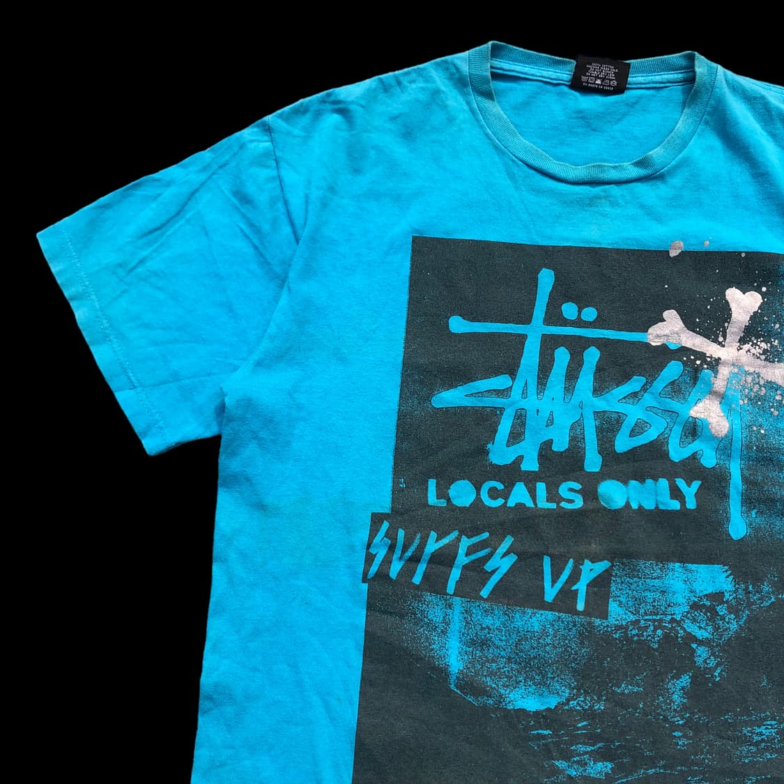 [XL] 스투시 X 네이버후드 반팔티 상품이미지2