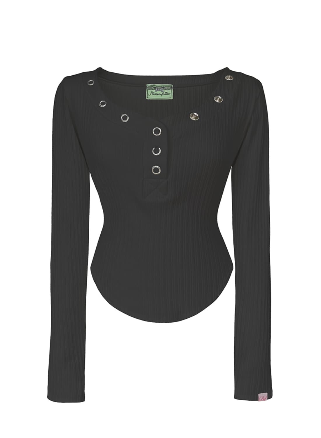 플리즈노팔로우 bunny snap button top 상품이미지2