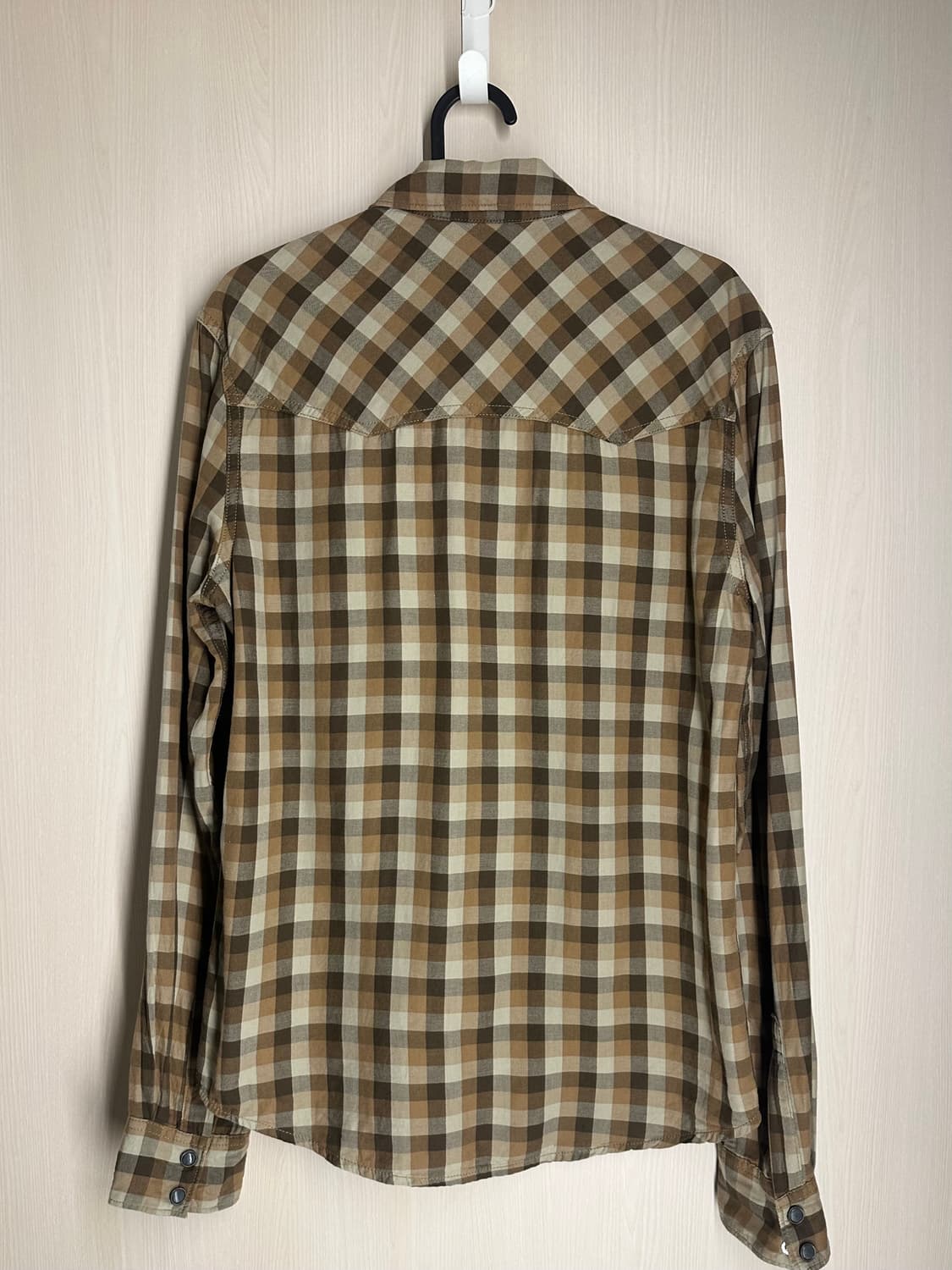 리바이스 체크 셔츠 빈티지 상품이미지2