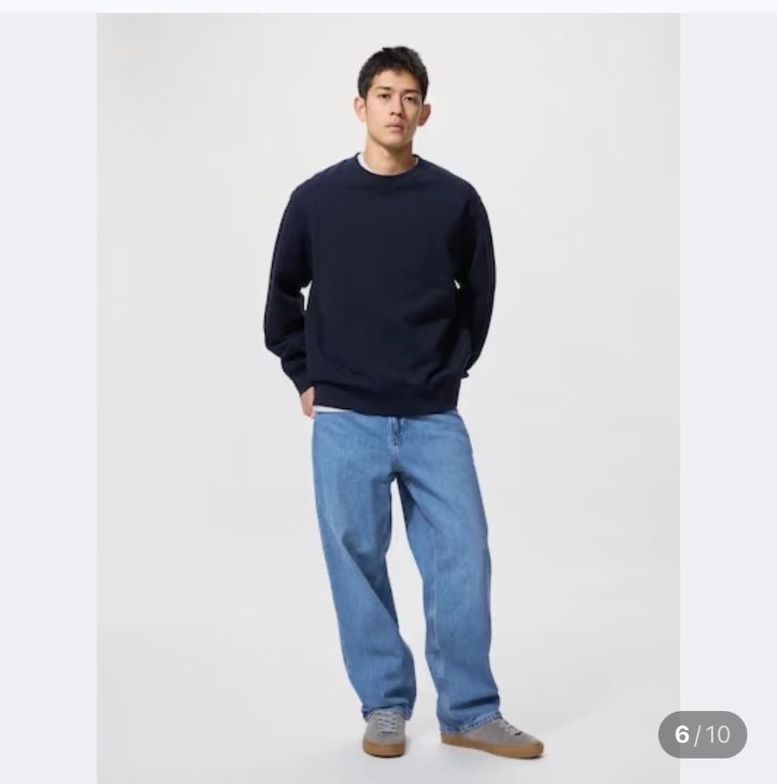 유니클로 와이드 스트레이트 진 상품이미지1