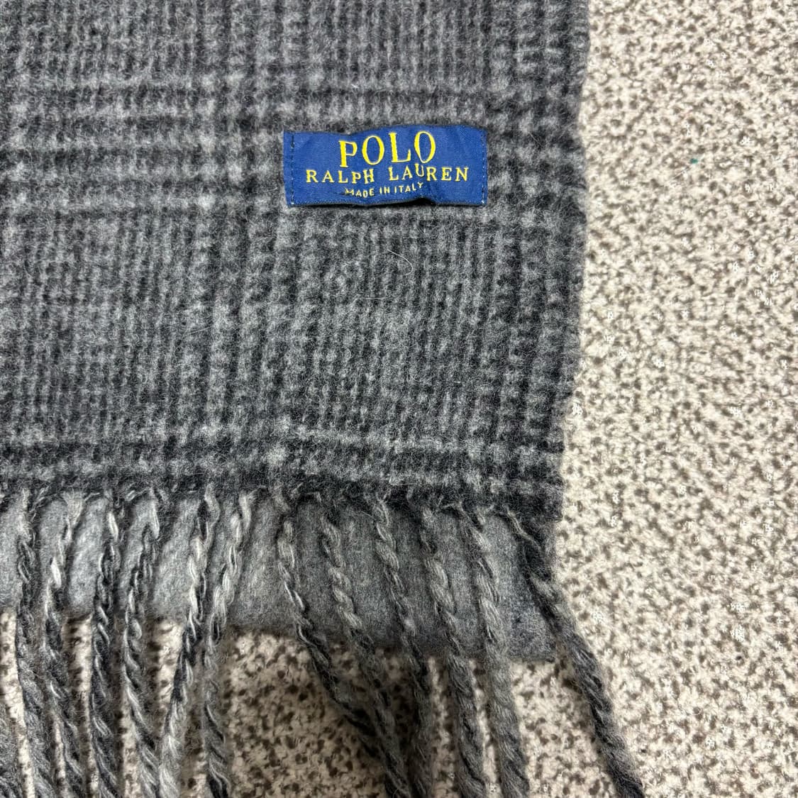 [택포,램스울80] 폴로 랄프로렌 이태리 투웨이 머플러 목도리 [A] 상품이미지3