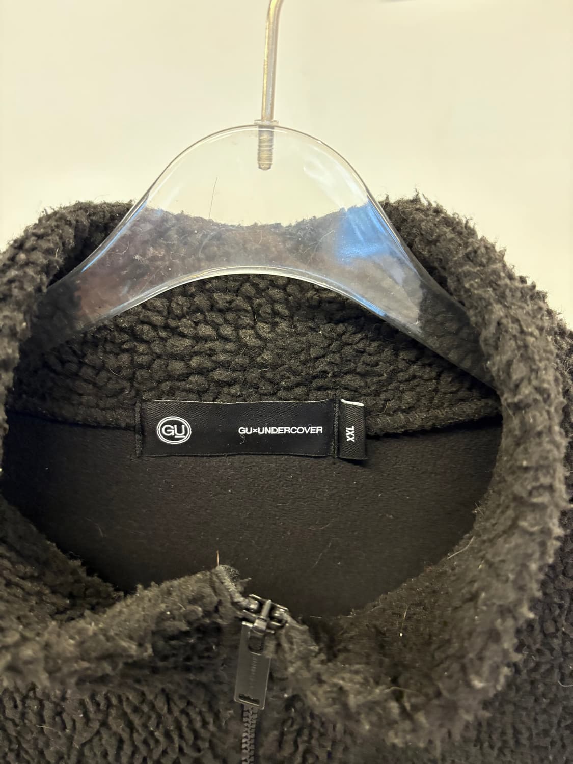 GU x UNDERCOVER fleece black 상품이미지8