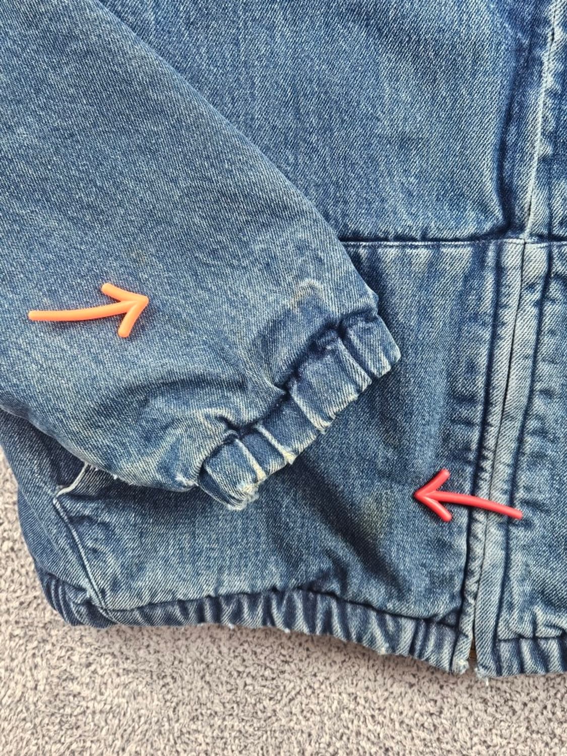 80's USA 폴로랄프로렌 데님 스윙탑 자켓 ( L ) / 10707 상품이미지7