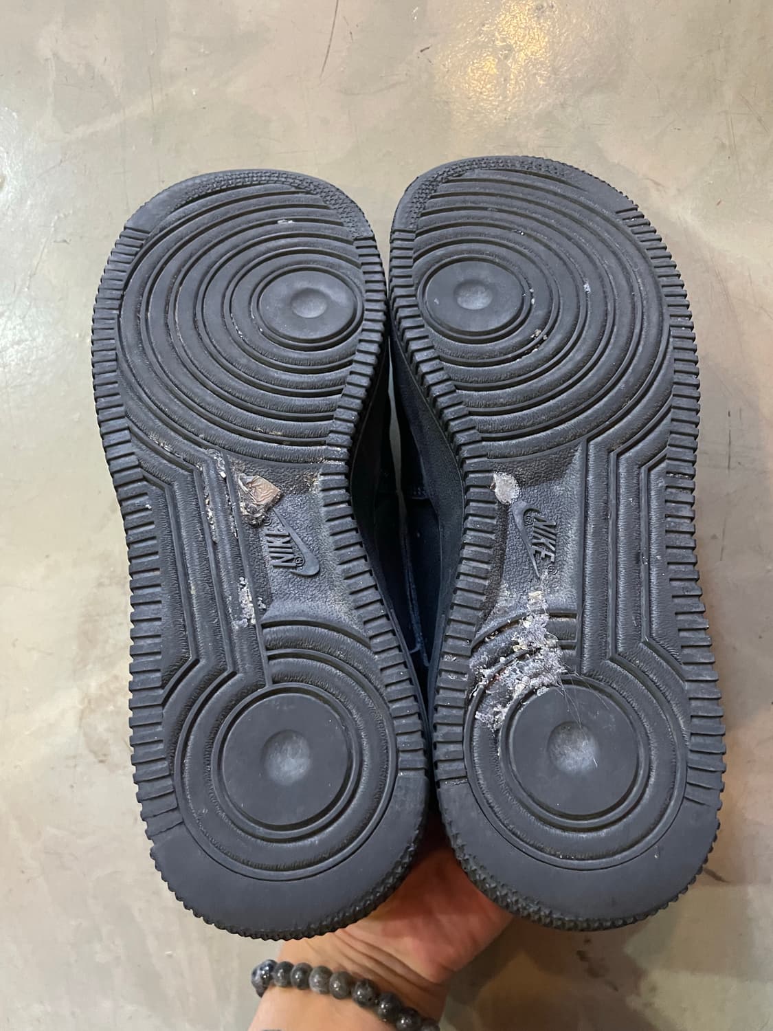 나이키 에어포스1 블랙 250 상품이미지7