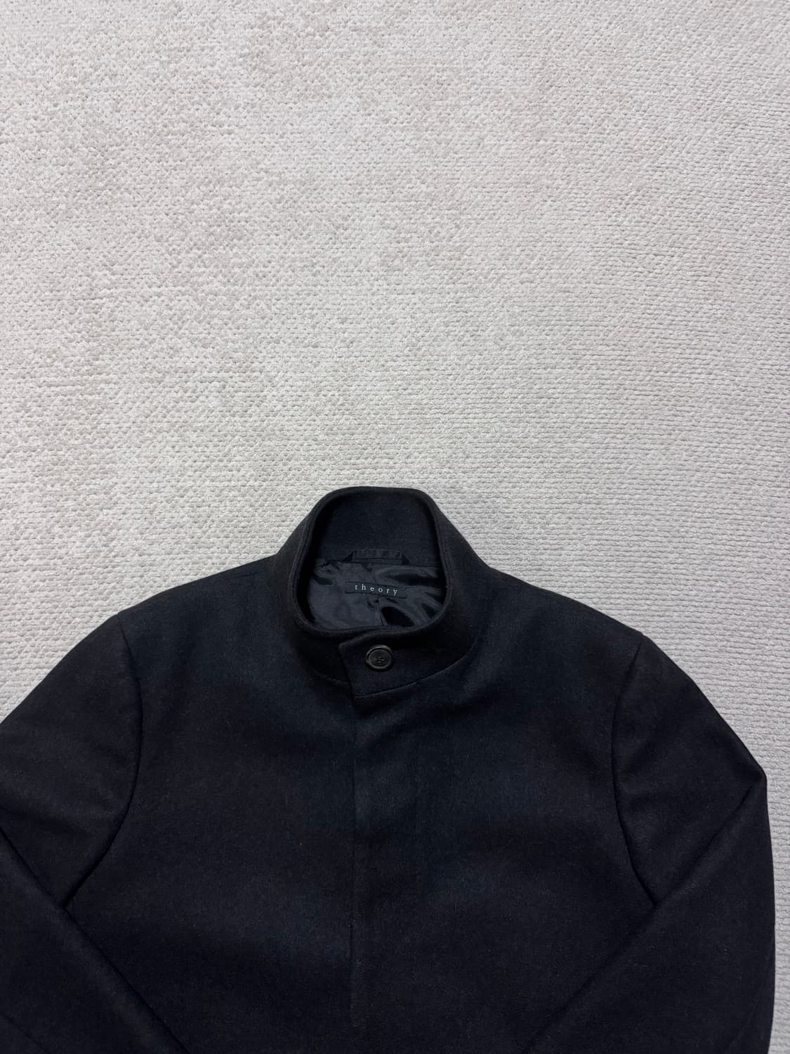 띠어리 theory 차콜 차이나카라 울/캐시미어 코트 M 상품이미지2