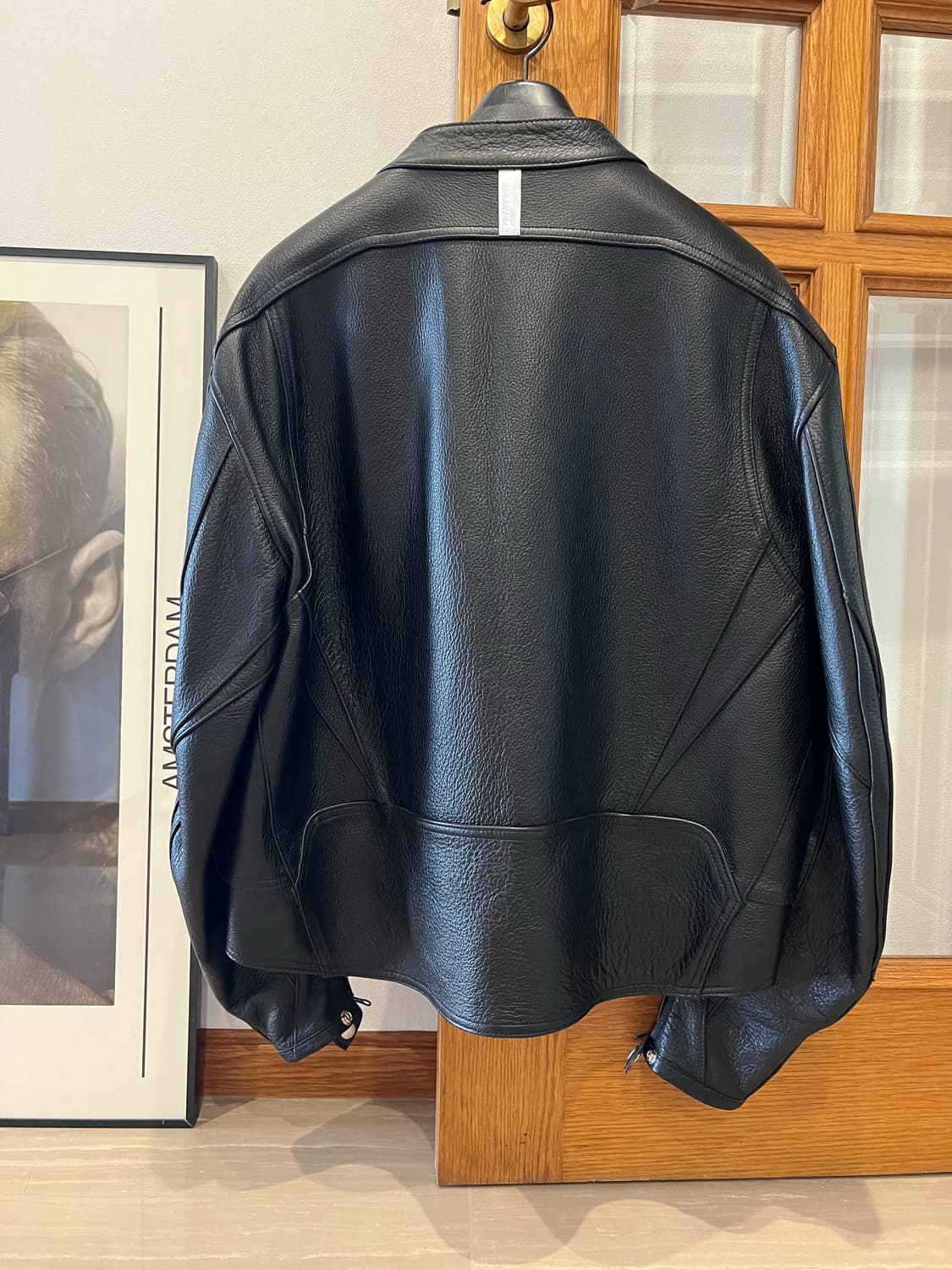 노메뉴얼 (NOMANUAL) / 스피드 레이싱 레더자켓 / L 상품이미지8