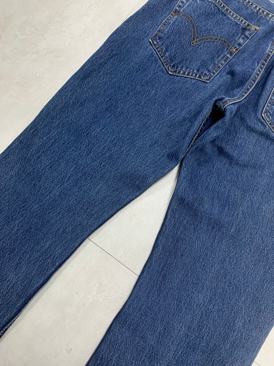 리바이스 505 진청 데님 팬츠 #685 상품이미지10