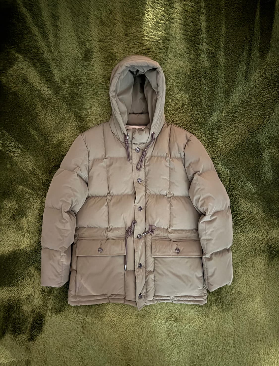 [XL] 에디바우어 카라코람 시베리아 구스 다운 파카 패딩 올리브 상품이미지1