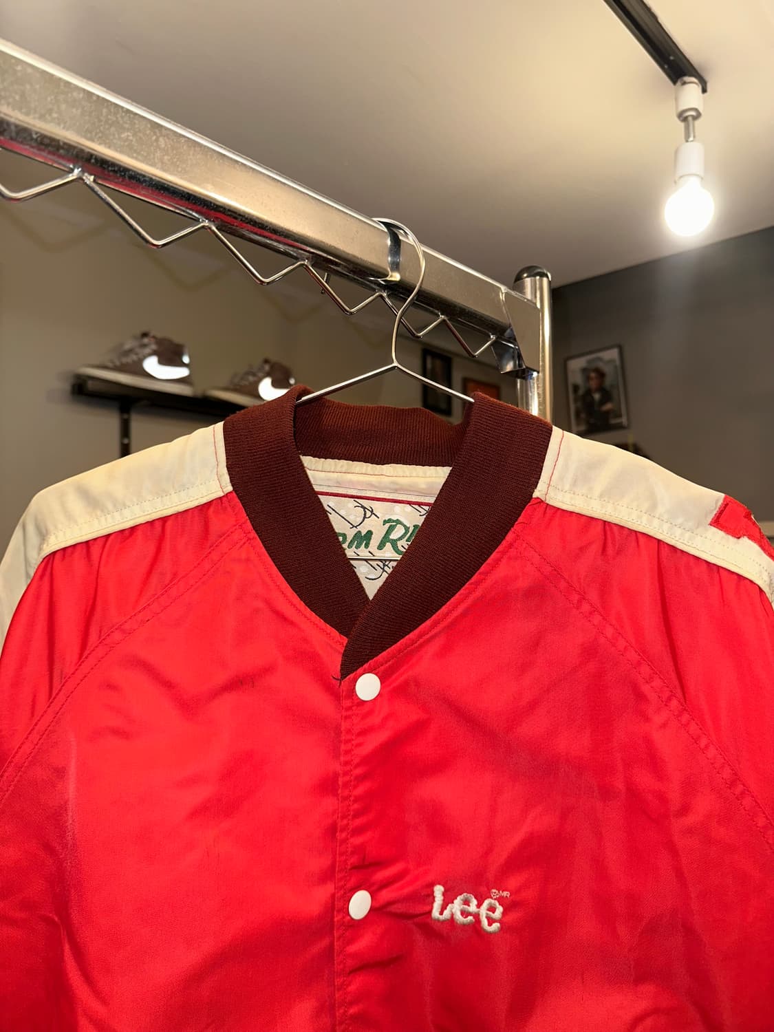 90’s Lee Storm Rider USA bomber jacket 상품이미지4