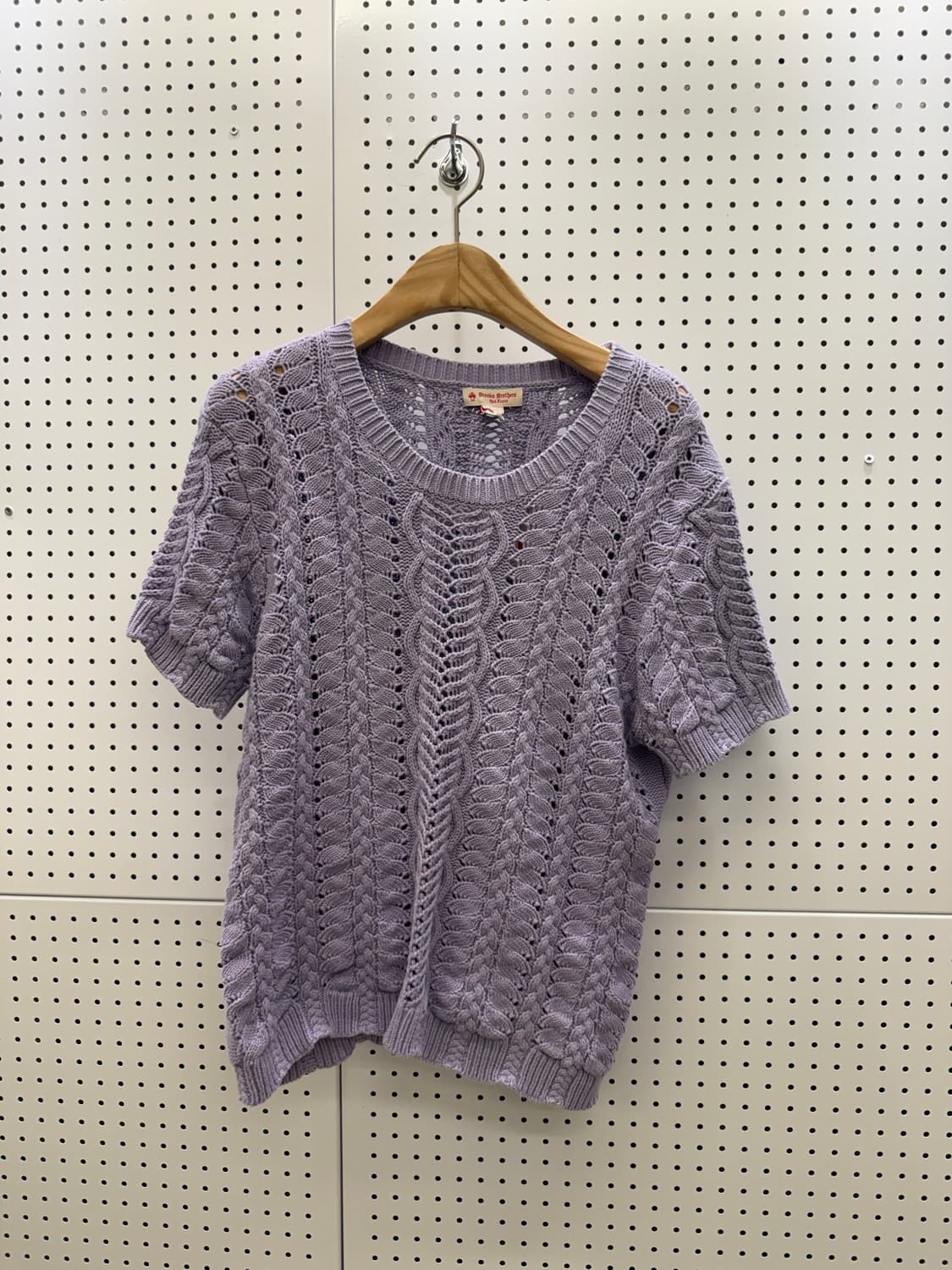 브룩스브라더스 패턴 반팔 니트 U1691 상품이미지2