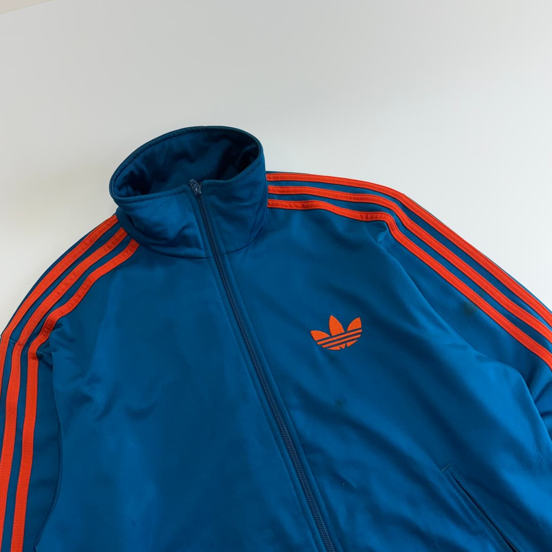 Adidas 아디다스 오렌지 블루 구파 져지 상품이미지4