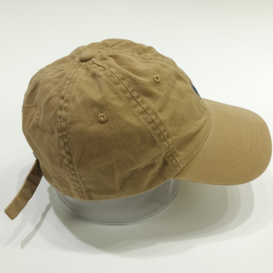 CN698 폴로 랄프로렌 베이지 블랙 자수 볼캡 모자 상품이미지4