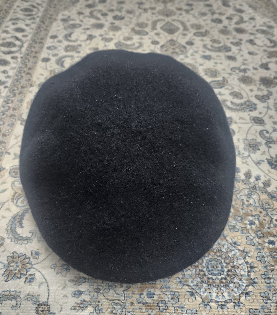 (새상품) 캉골 울 블랙 베레모 L 상품이미지4