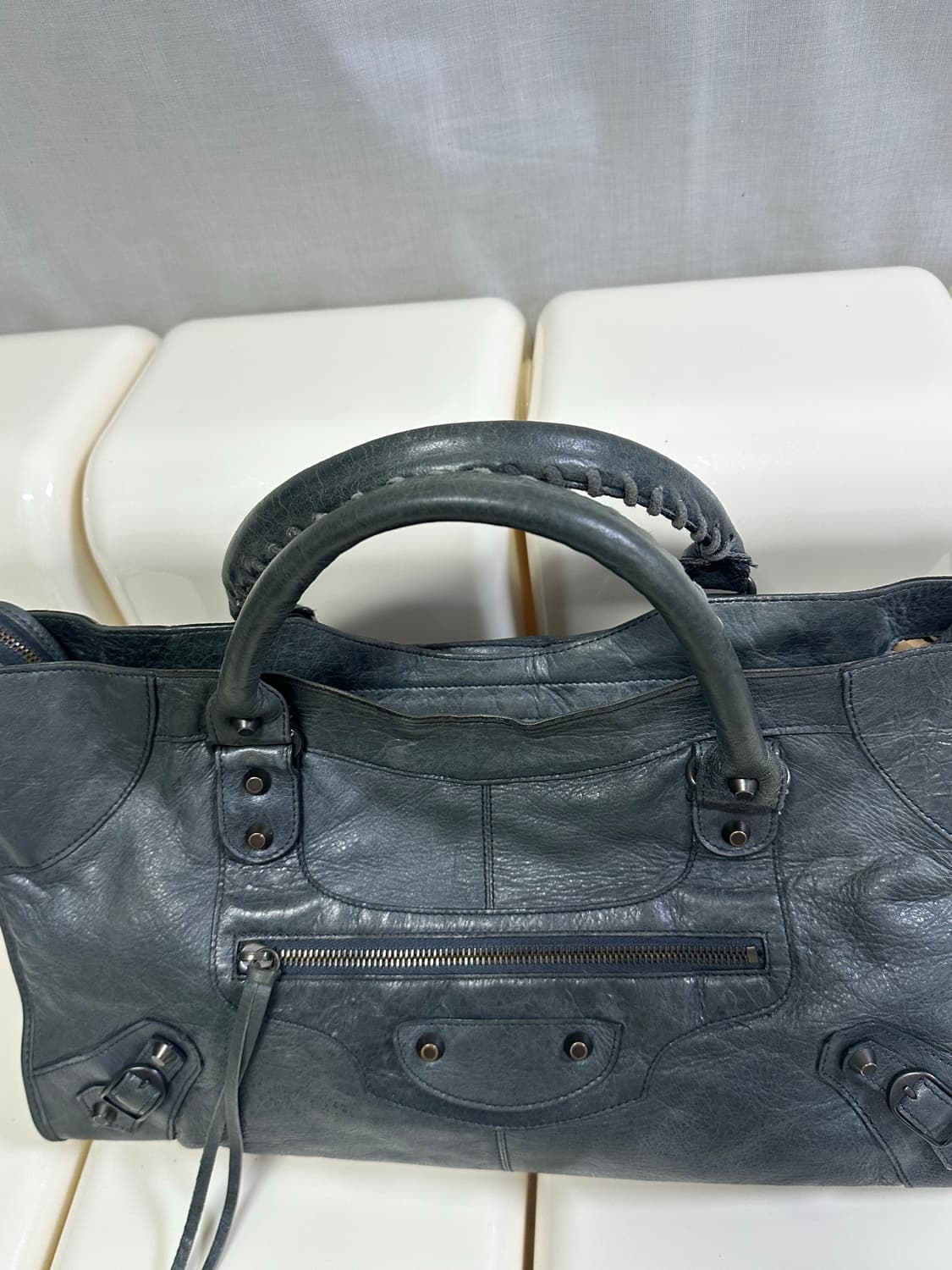 [A 정품] 발렌시아가 시티 모터백 파트타임 상품이미지5