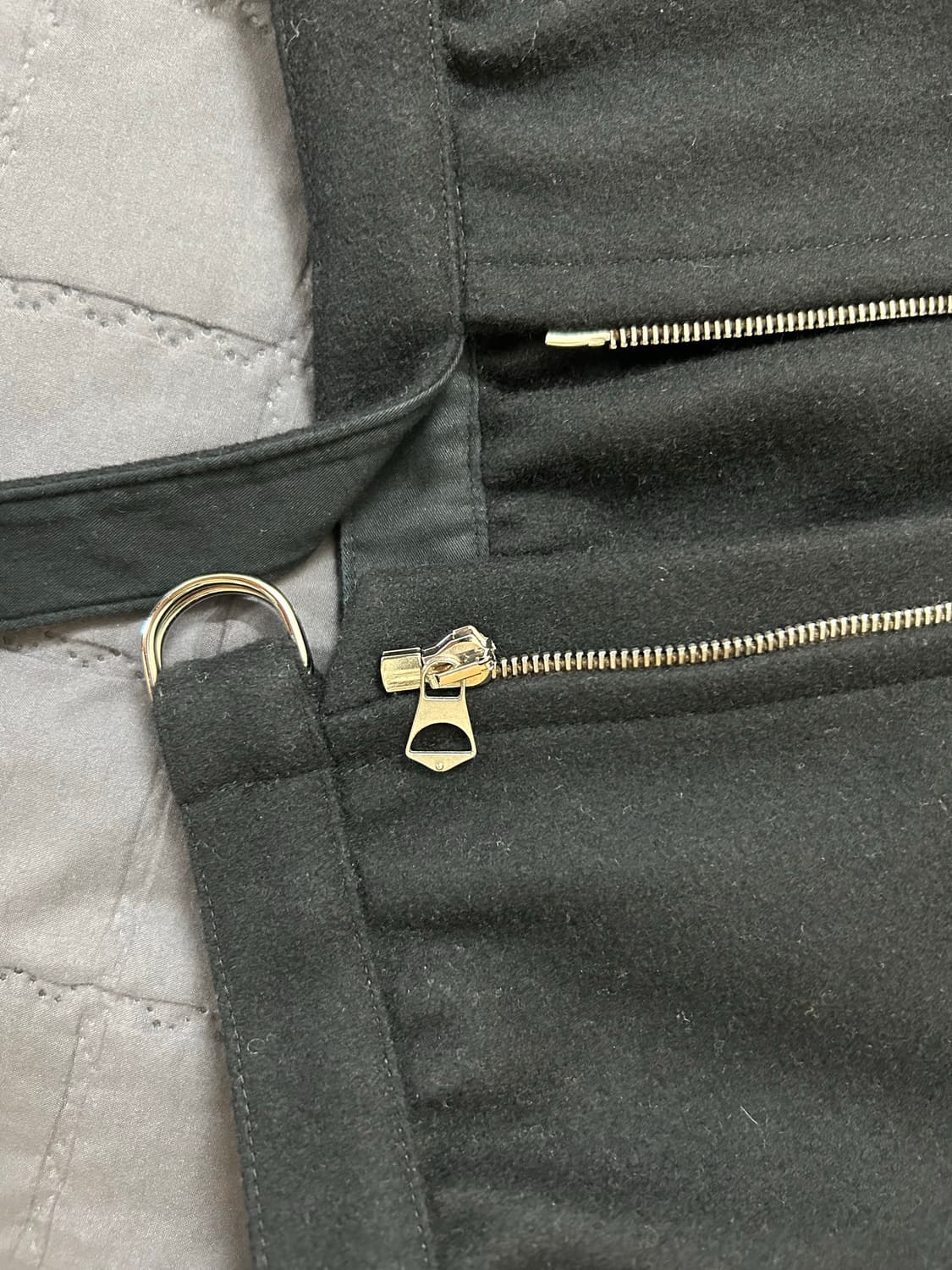 44 르메르 울 블루종 블랙 상품이미지2