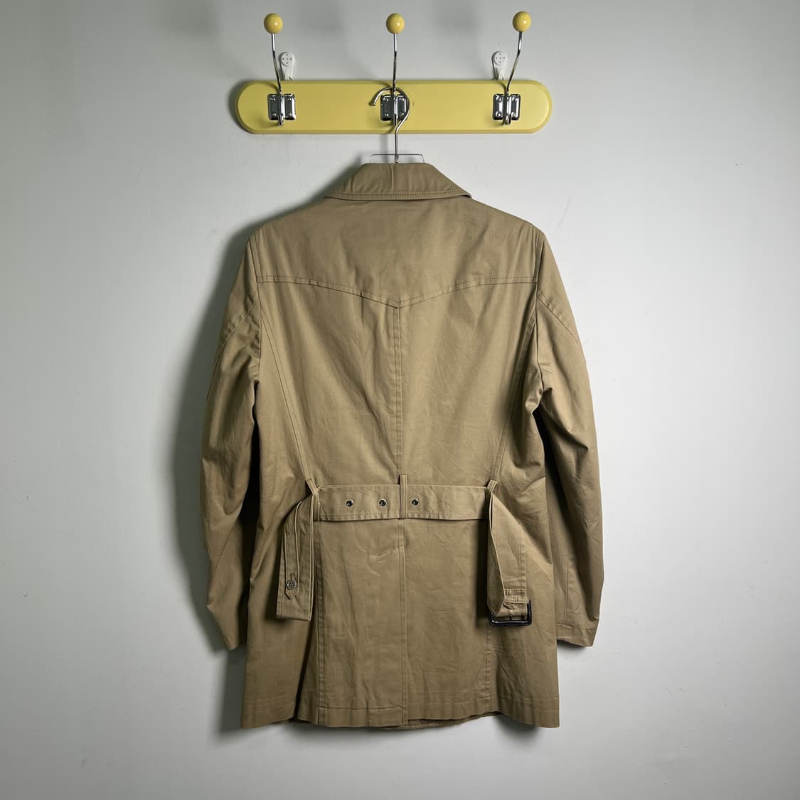 모르간 옴므 베이지 하프 맥코트 S 상품이미지2