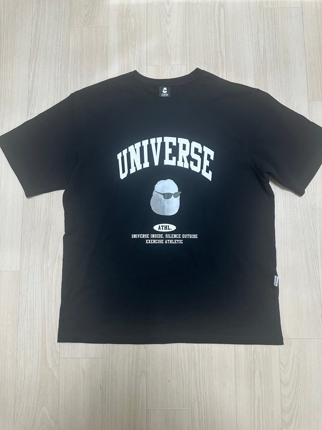 엑서사이즈 ARCH UNIVERSE CLOUD 반팔 블랙 L 상품이미지2