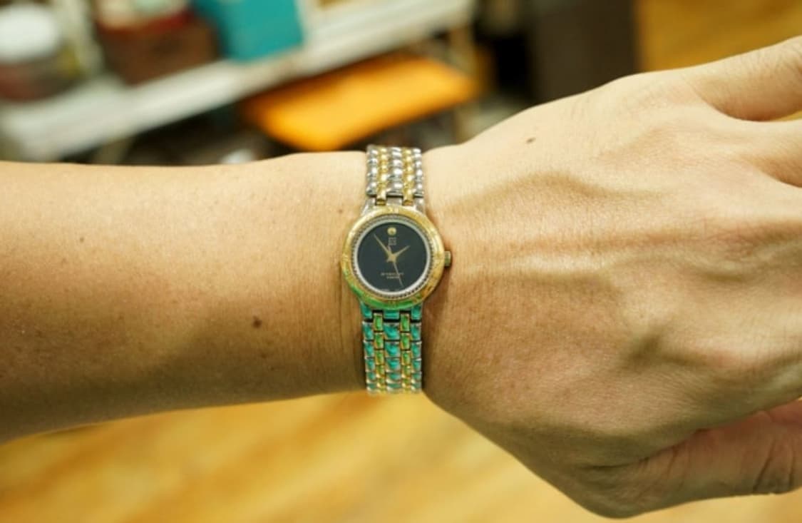 90s 지방시 여성용 콤비 쿼츠 시계 상품이미지7