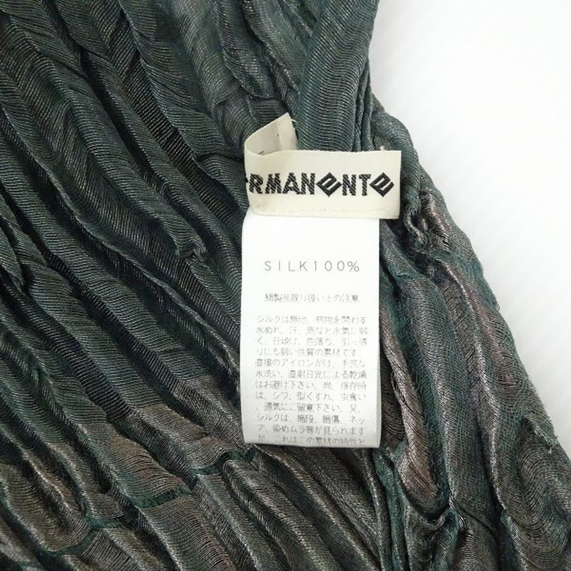 이세이미야케 PERMANENTE 실크 스톨 머플러 상품이미지5