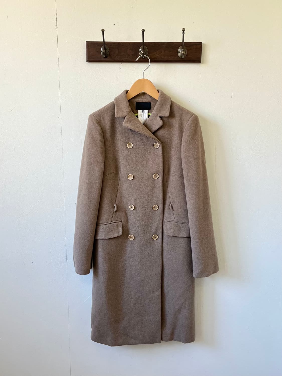 D&G 오트밀 더블 코트 상품이미지1