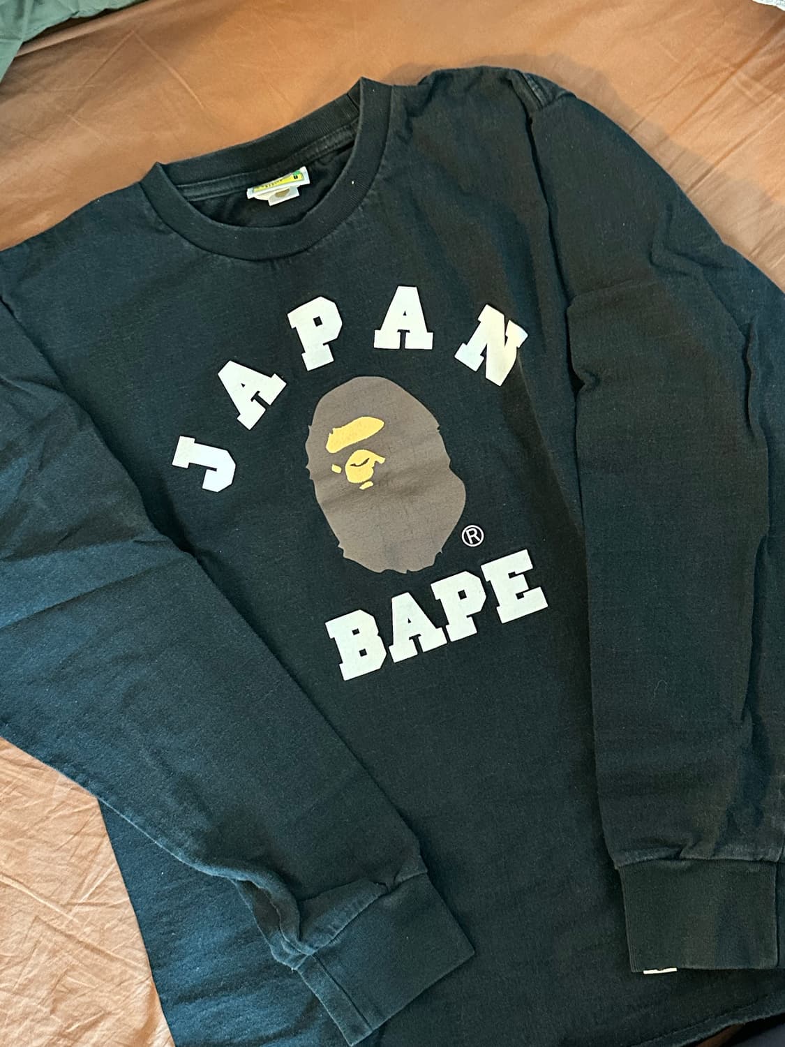 베이프 롱슬리브 s 상품이미지1