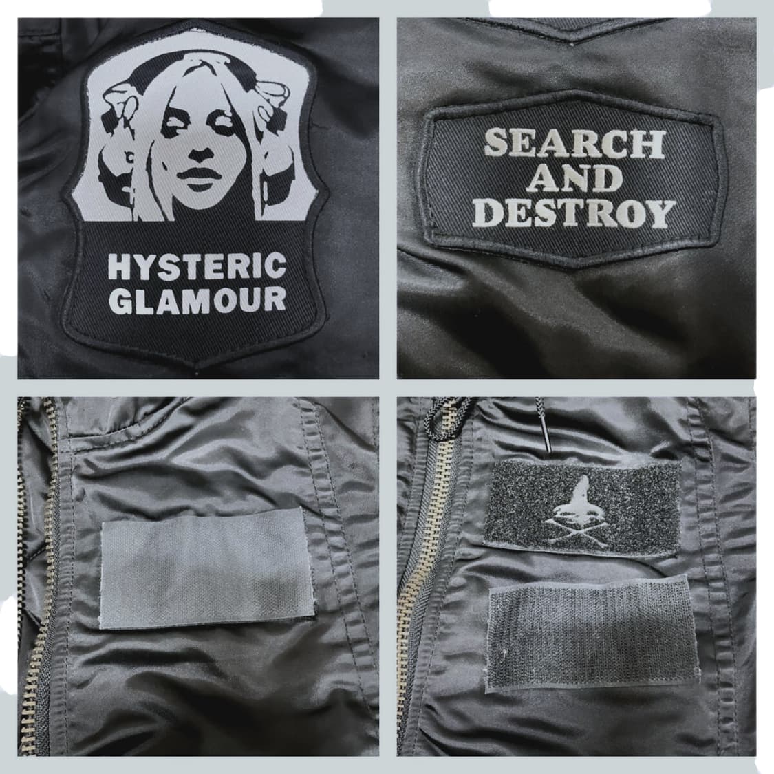 히스테릭 글래머 유니섹스 롱 다운 코트 y2k 프리마로프트 상품이미지6