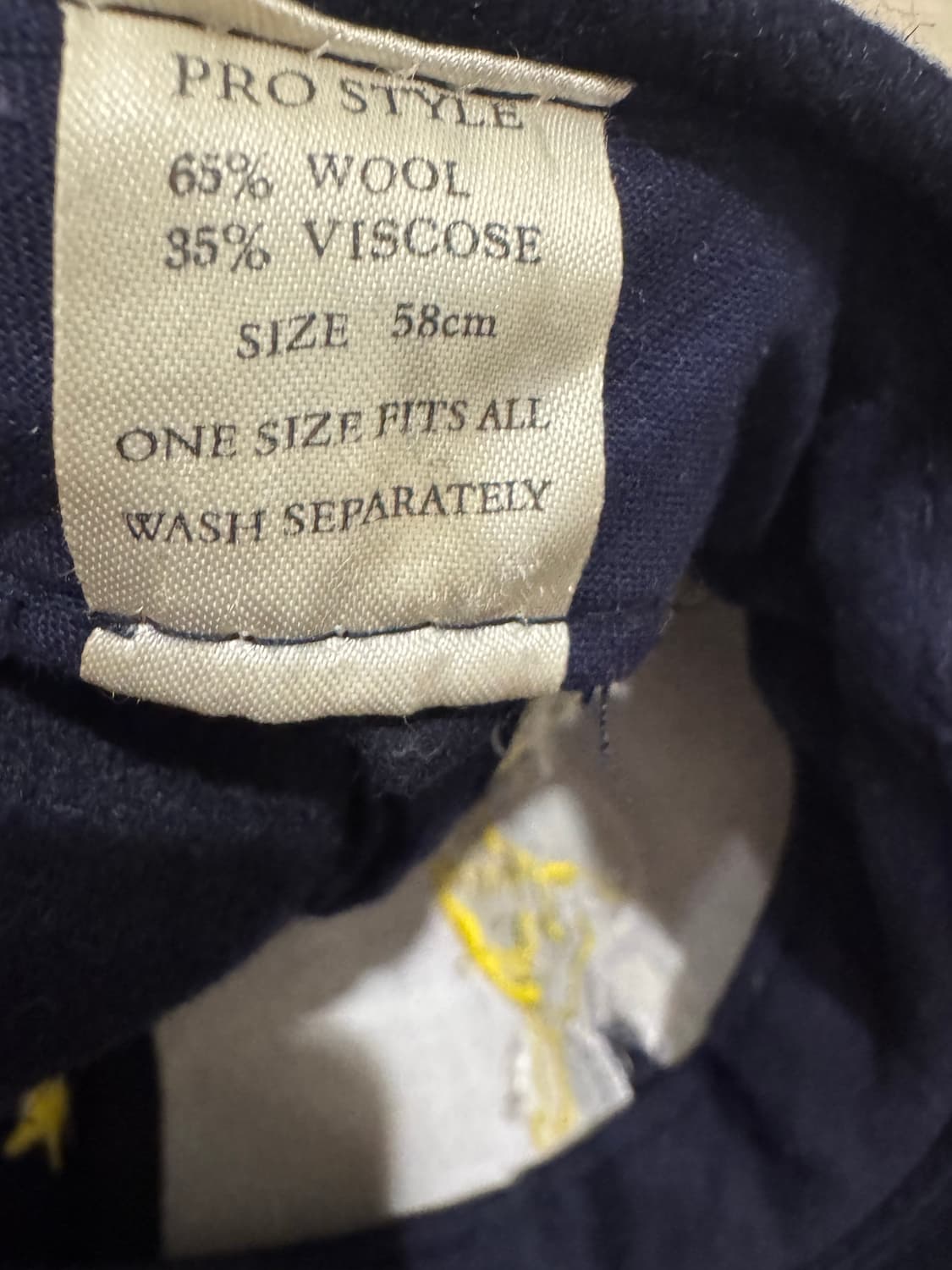 빈티지 울 블렌드 첼시 FC 어저스터블 데드햇 상품이미지3