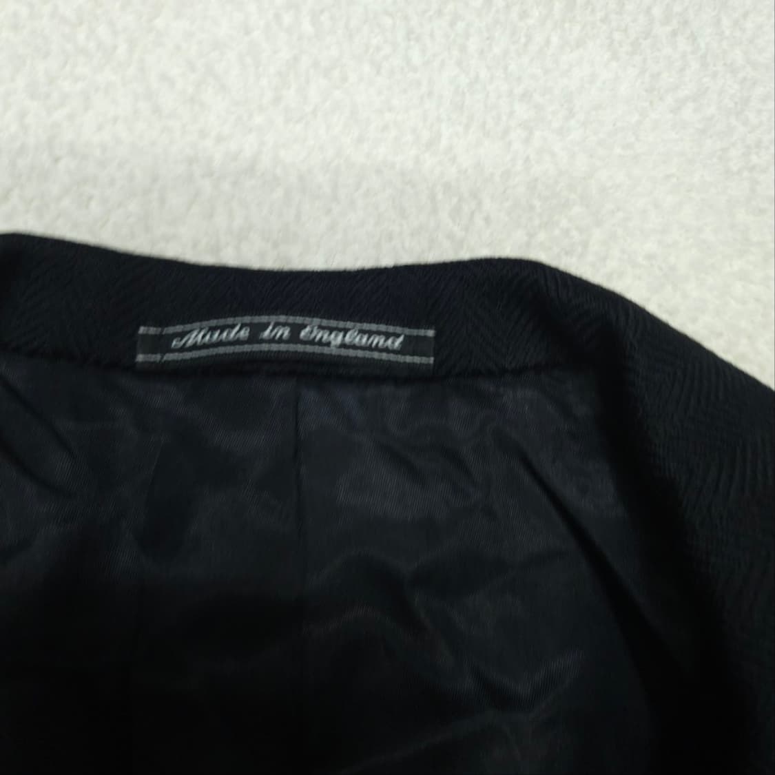 버버리 헤비울 헤링본 코트 Made in England  상품이미지8