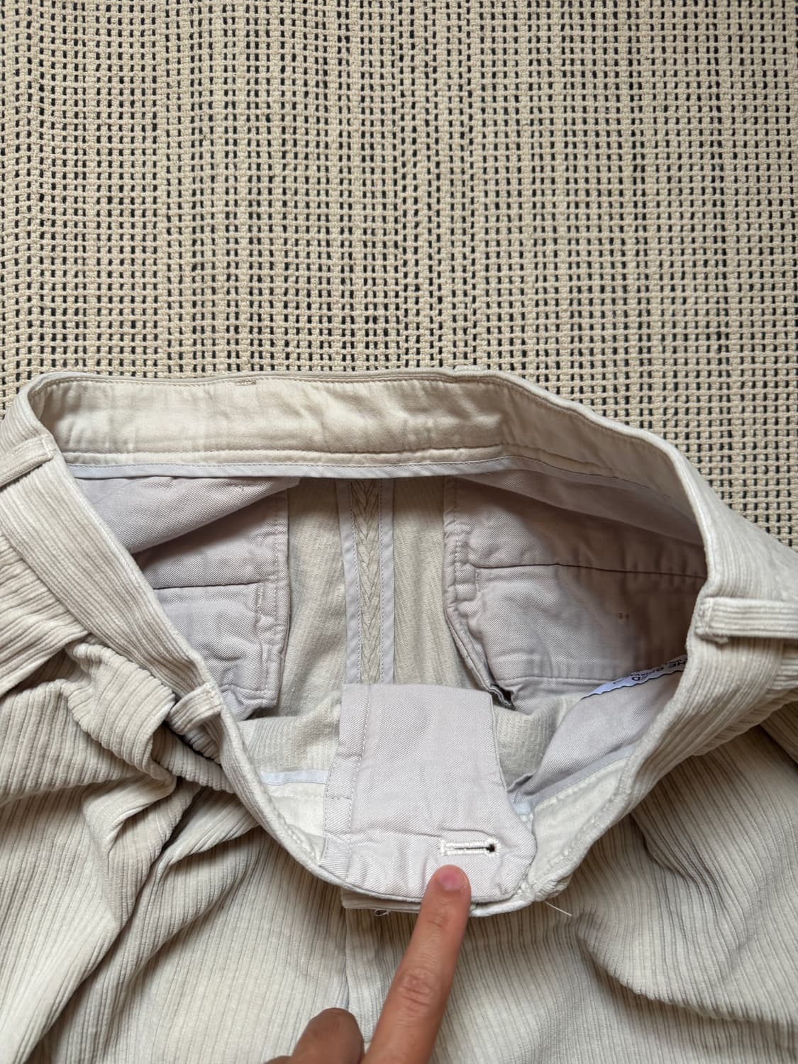 윌리차바리아 시드 코듀로이 팬츠 상품이미지2