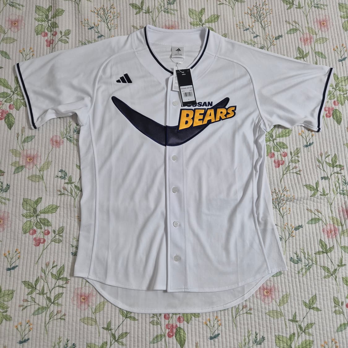 두산베어스 반달 노스폰서 (L) 아디다스 매장 어센틱 유니폼 상품이미지1