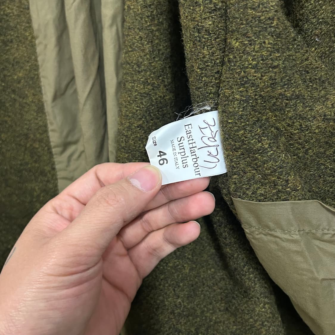 (46) 이스트 하버 서플러스 카키 피쉬테일 점퍼  상품이미지9