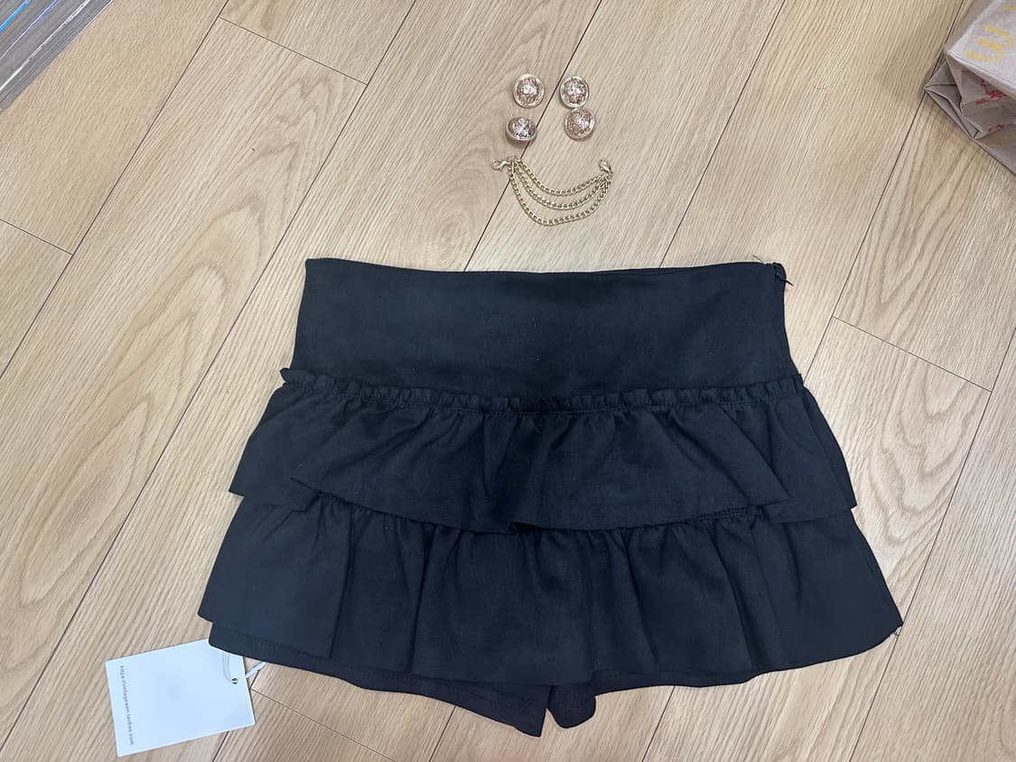 베메클깔 오네갸루 버클 체인 치마 스커트 라떼갸루 와투케 섹시 상품이미지2