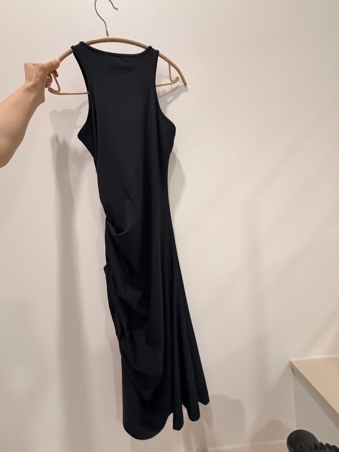 peinture shirring midi dress 상품이미지5
