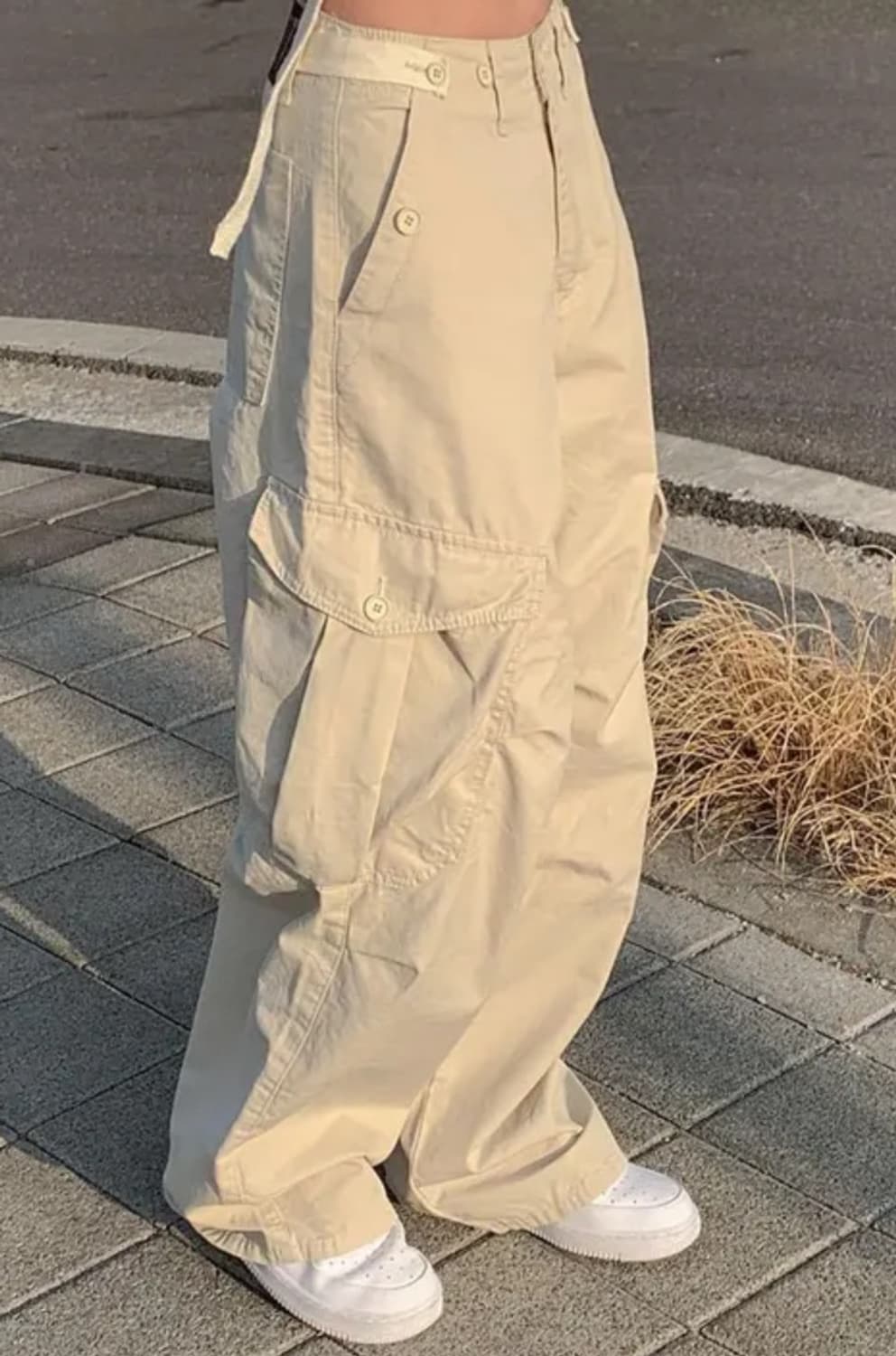 ootj 카고팬츠 크림 (베이지) 상품이미지2