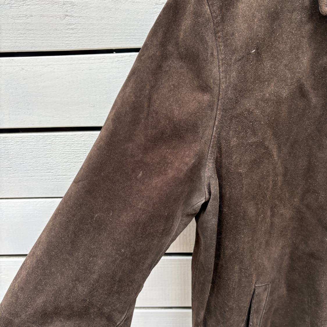 Banana Republic 바나나리퍼블릭 레더 가죽 스웨이드 자켓 상품이미지5